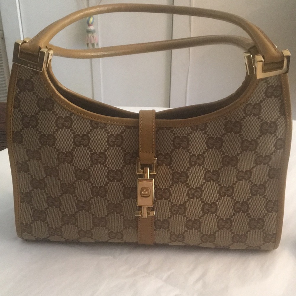 Authentic vintage Gucci logo bag